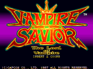 Vampire Savior : The Lord of Vampire